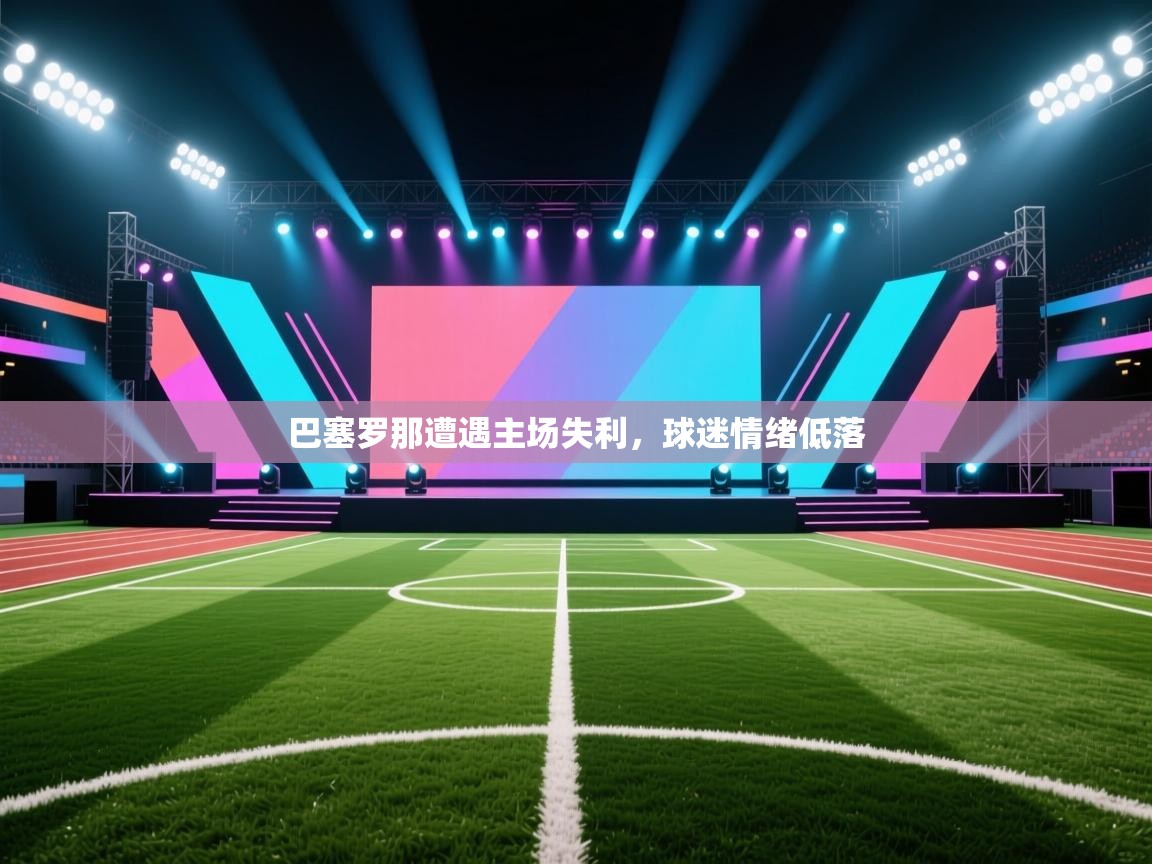 巴塞罗那遭遇主场失利，球迷情绪低落  第1张